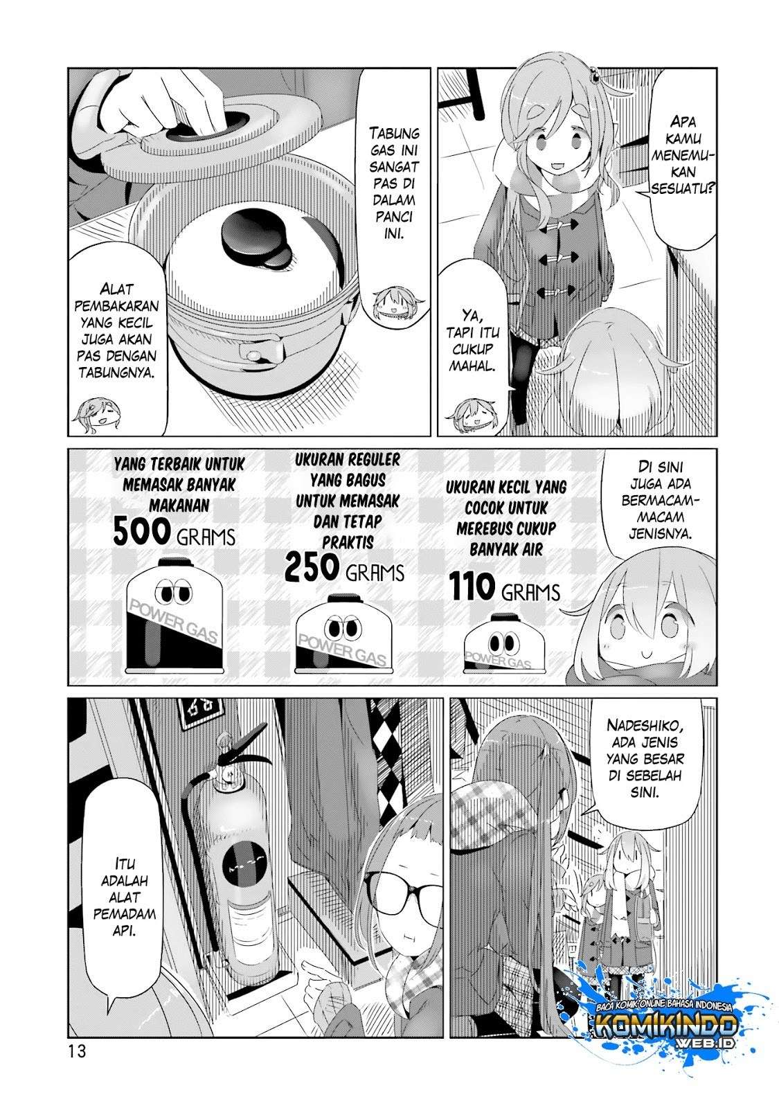 Yuru-Camp Bab 14 halaman 15