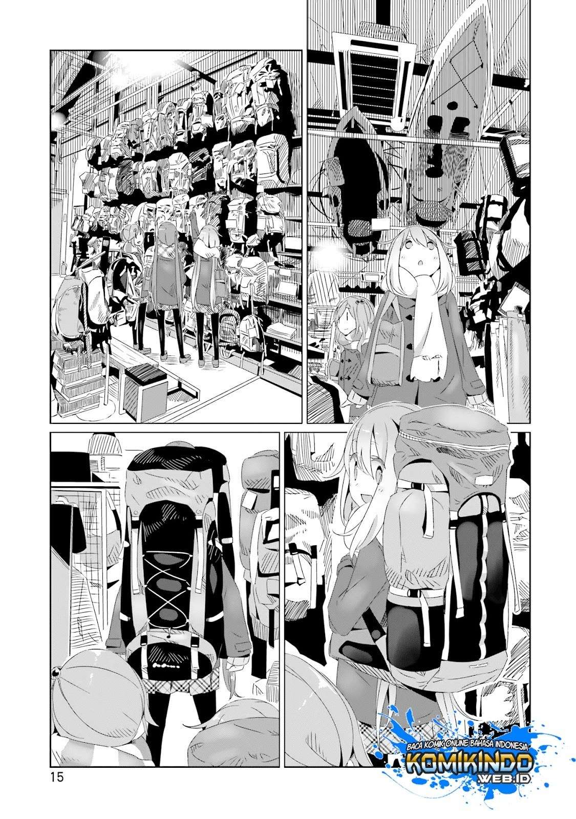 Yuru-Camp Bab 14 halaman 17