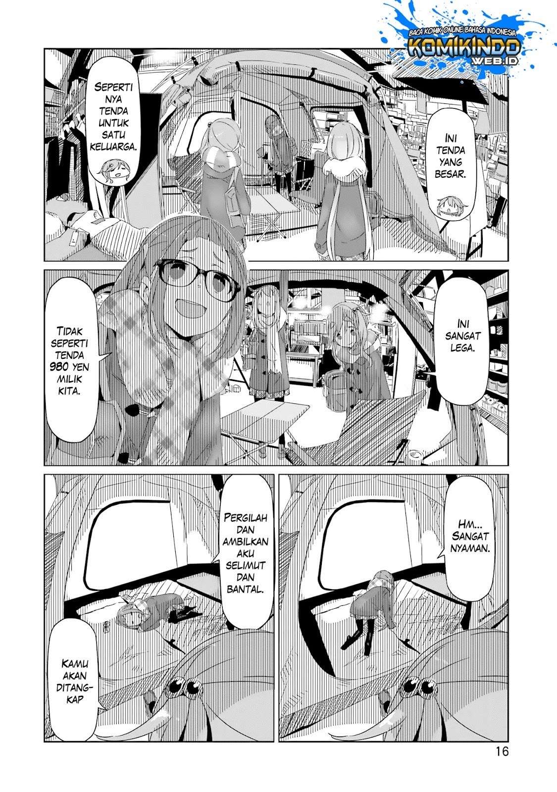 Yuru-Camp Bab 14 halaman 18