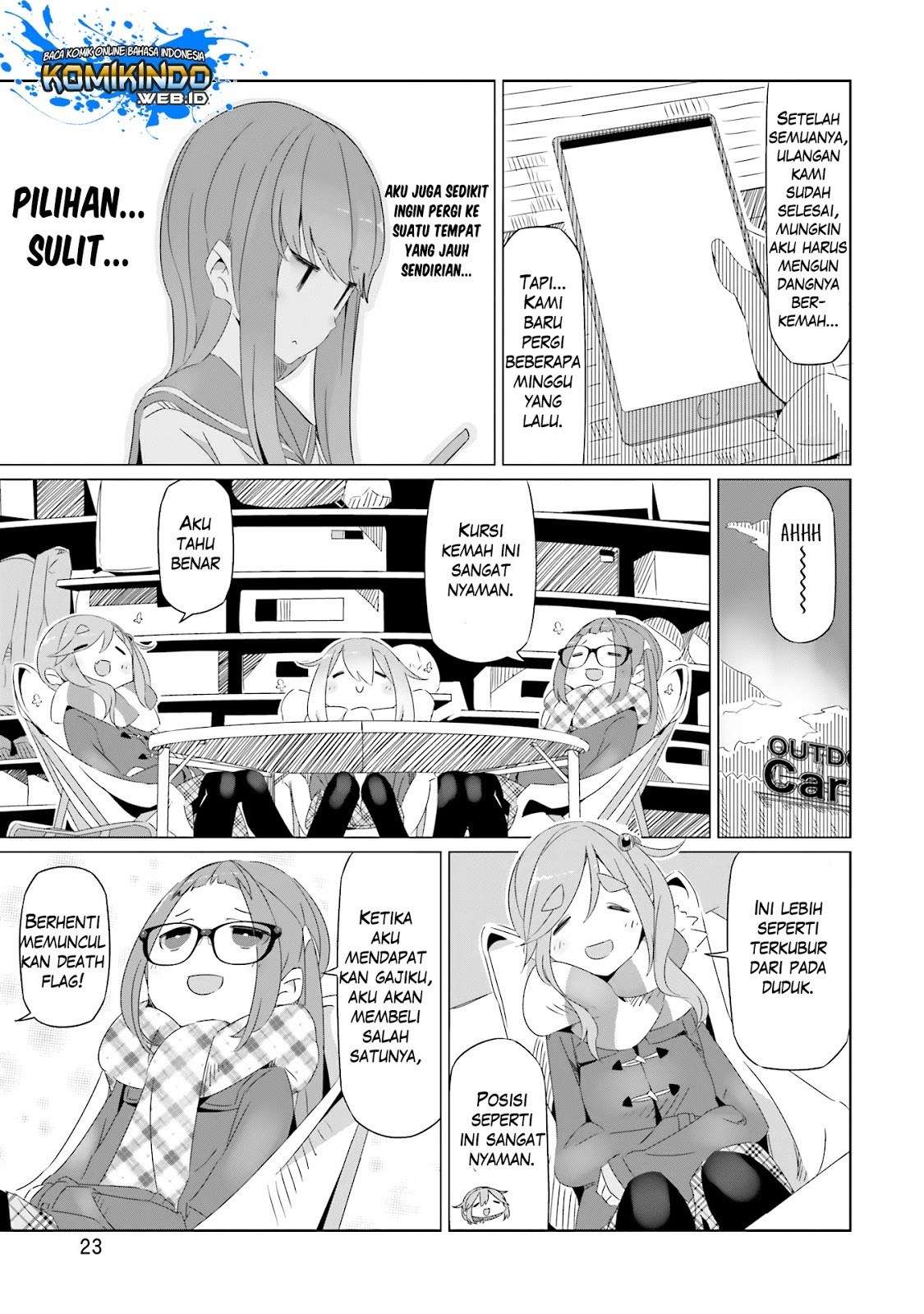 Yuru-Camp Bab 14 halaman 25