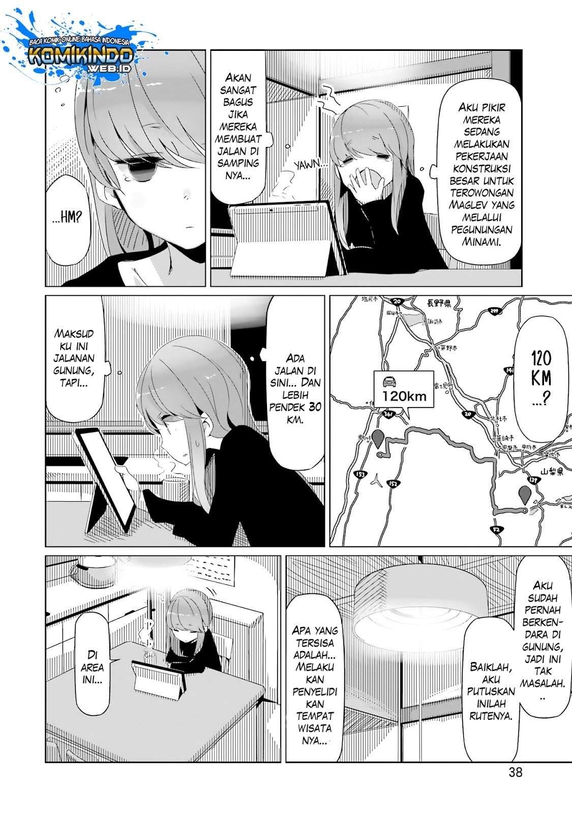 Yuru-Camp chapter 15 halaman 7