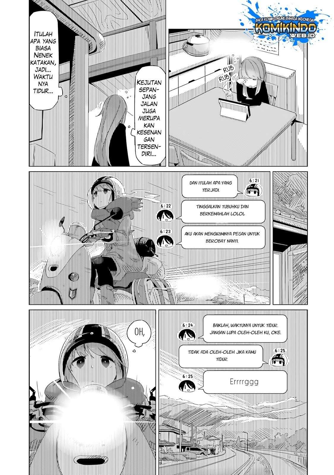 Yuru-Camp chapter 15 halaman 8