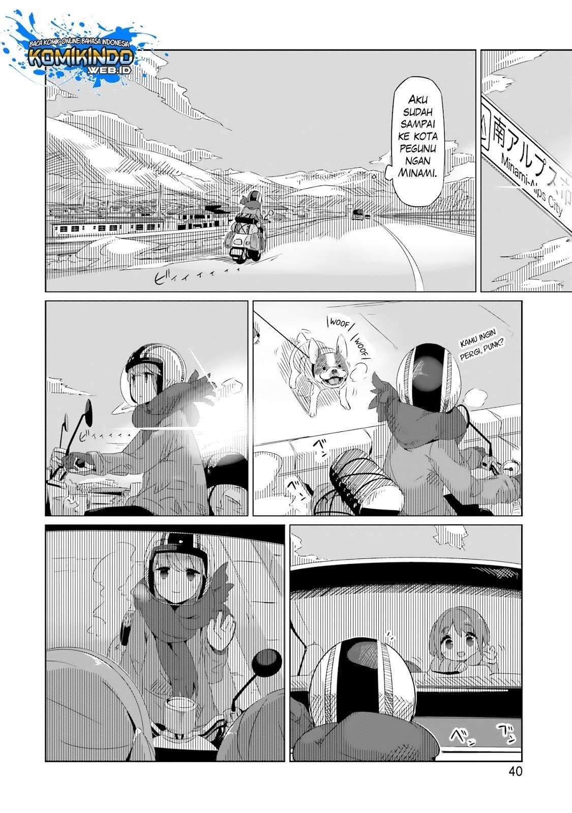Yuru-Camp chapter 15 halaman 9