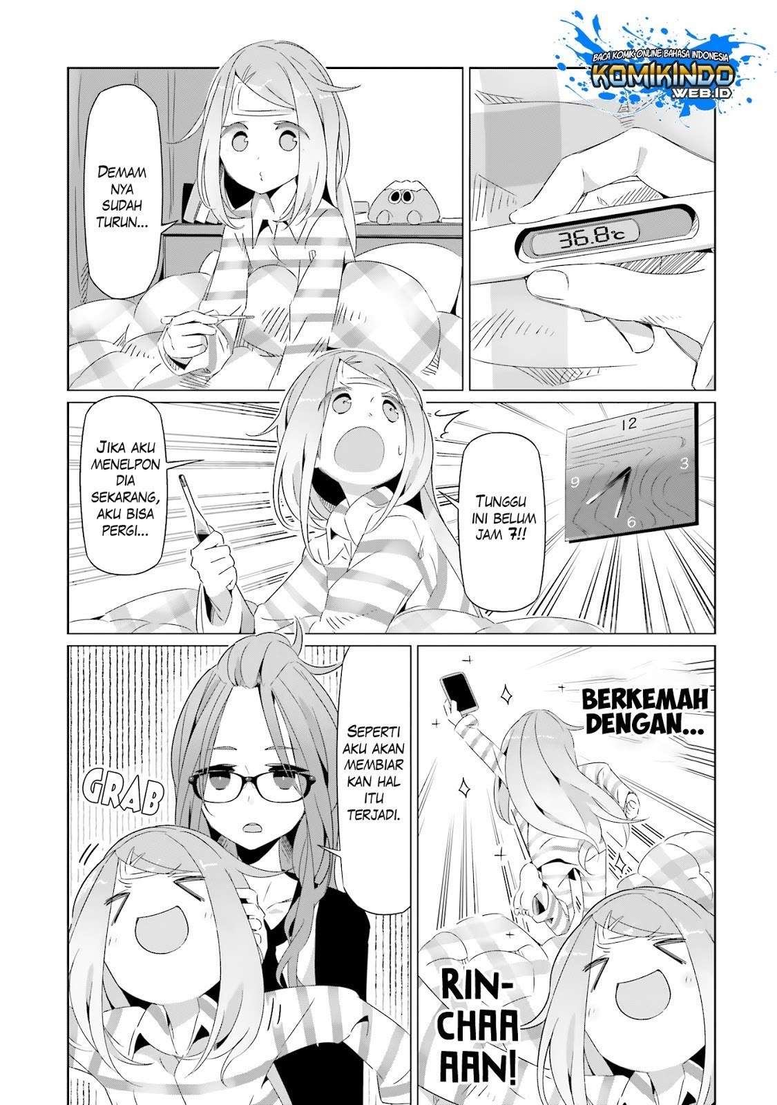 Yuru-Camp chapter 15 halaman 12