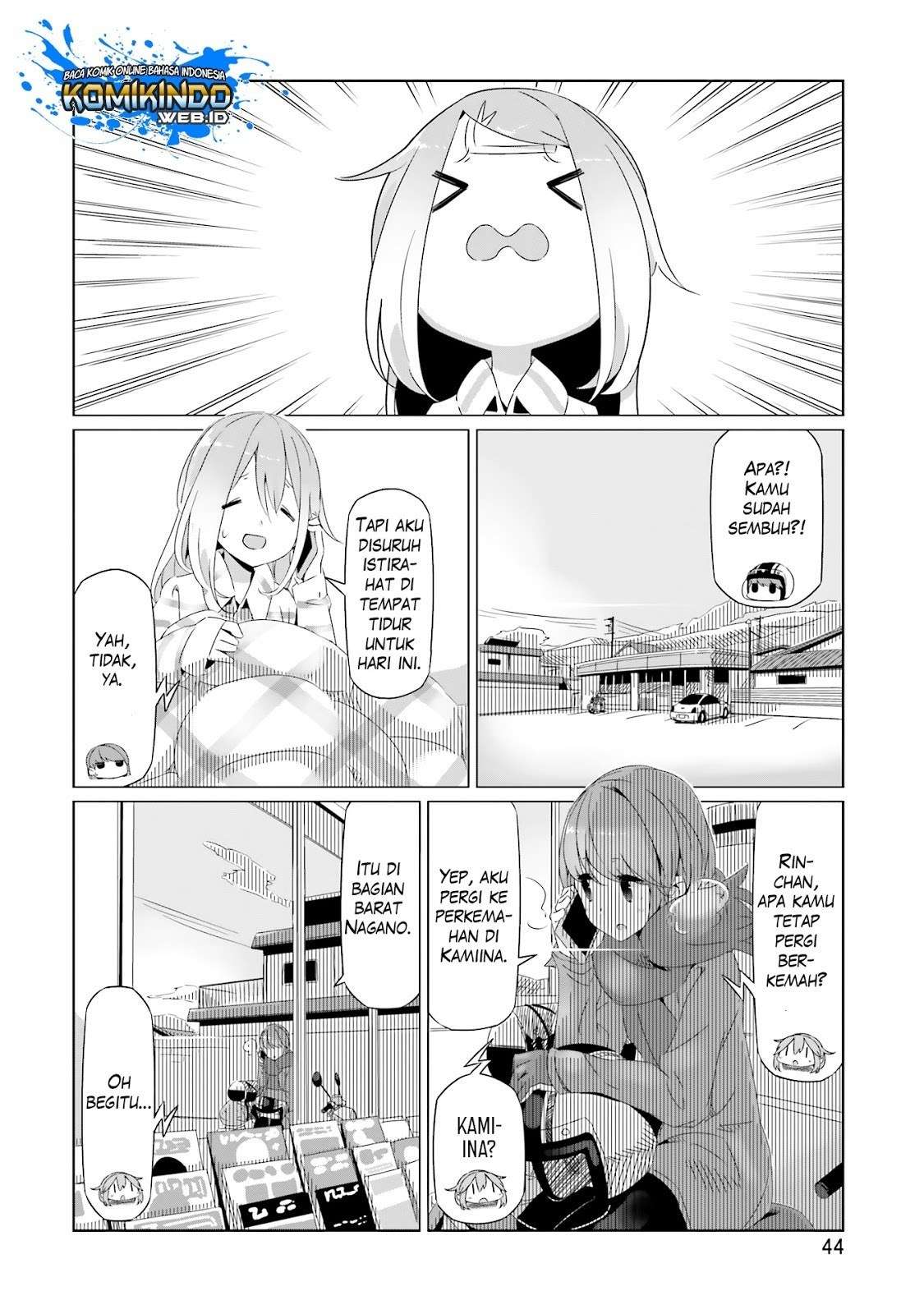 Yuru-Camp chapter 15 halaman 13