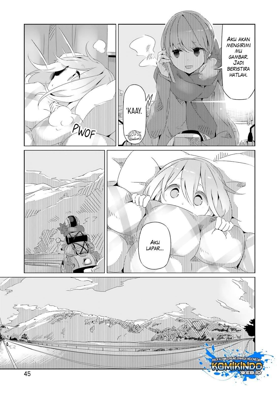 Yuru-Camp chapter 15 halaman 14