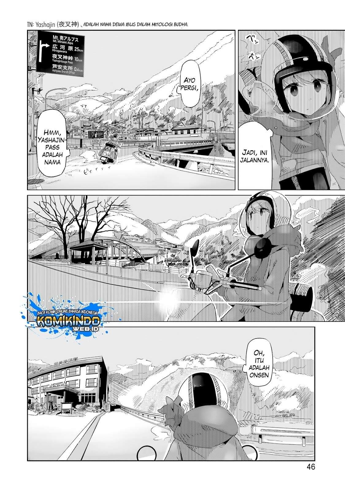 Yuru-Camp chapter 15 halaman 15