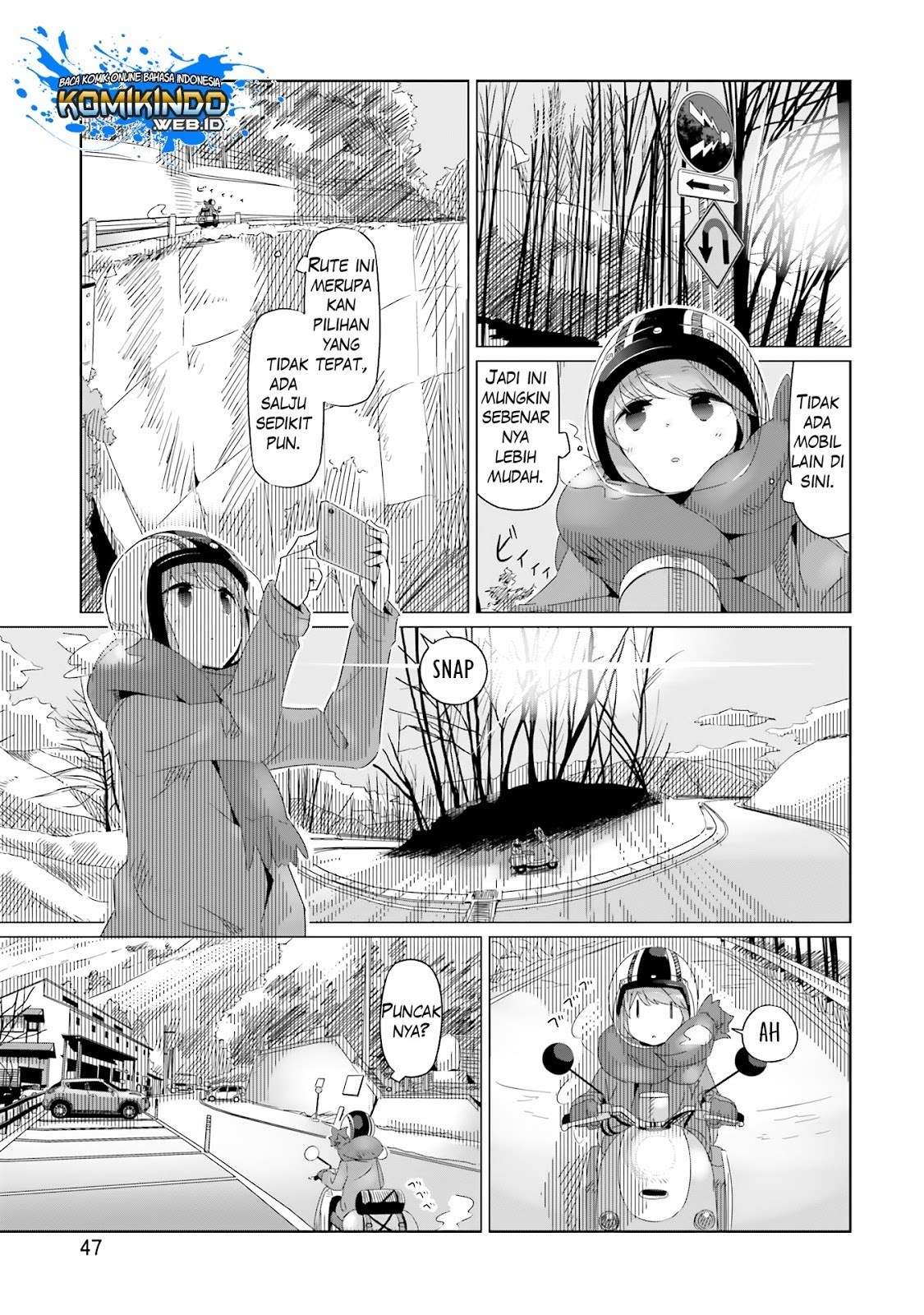 Yuru-Camp chapter 15 halaman 16