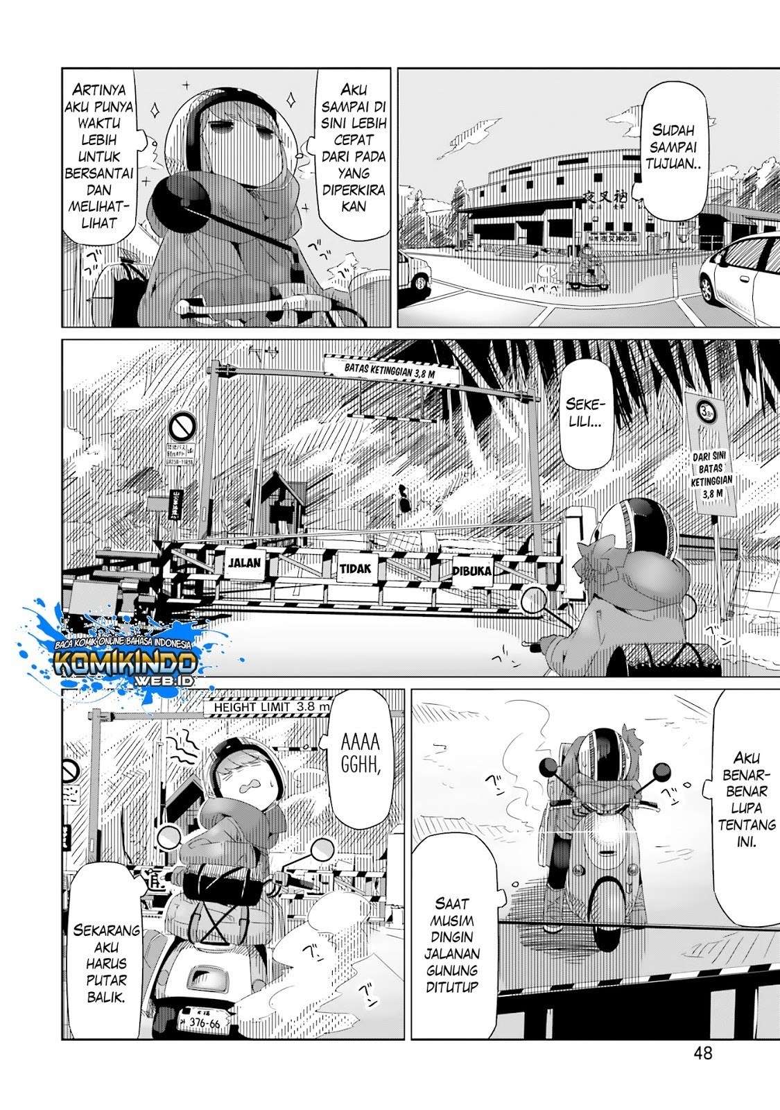 Yuru-Camp chapter 15 halaman 17