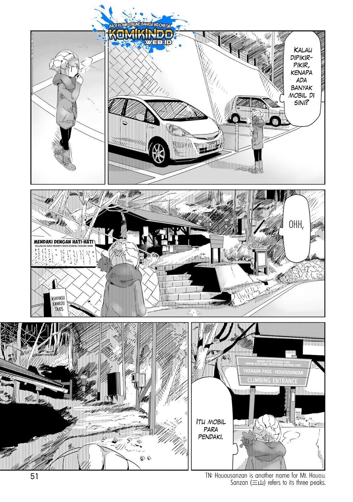 Yuru-Camp chapter 15 halaman 20