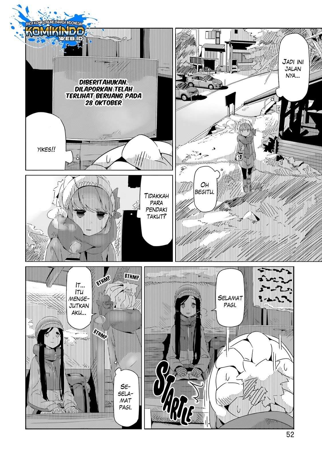 Yuru-Camp chapter 15 halaman 21