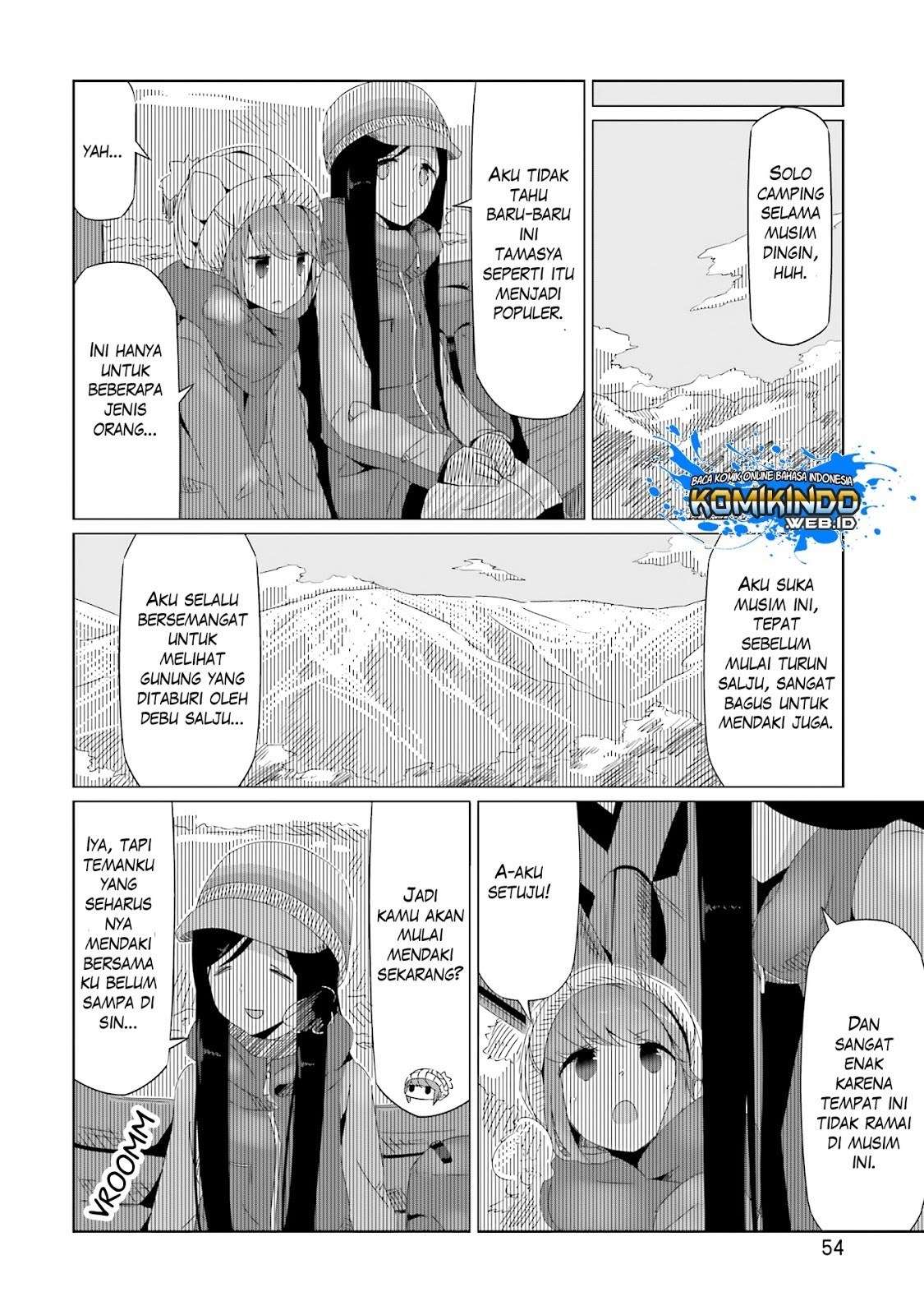 Yuru-Camp chapter 15 halaman 23