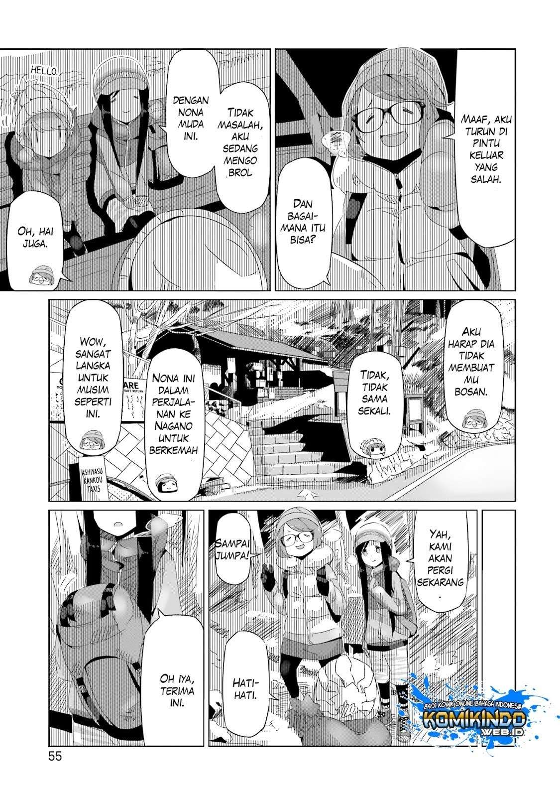 Yuru-Camp chapter 15 halaman 24