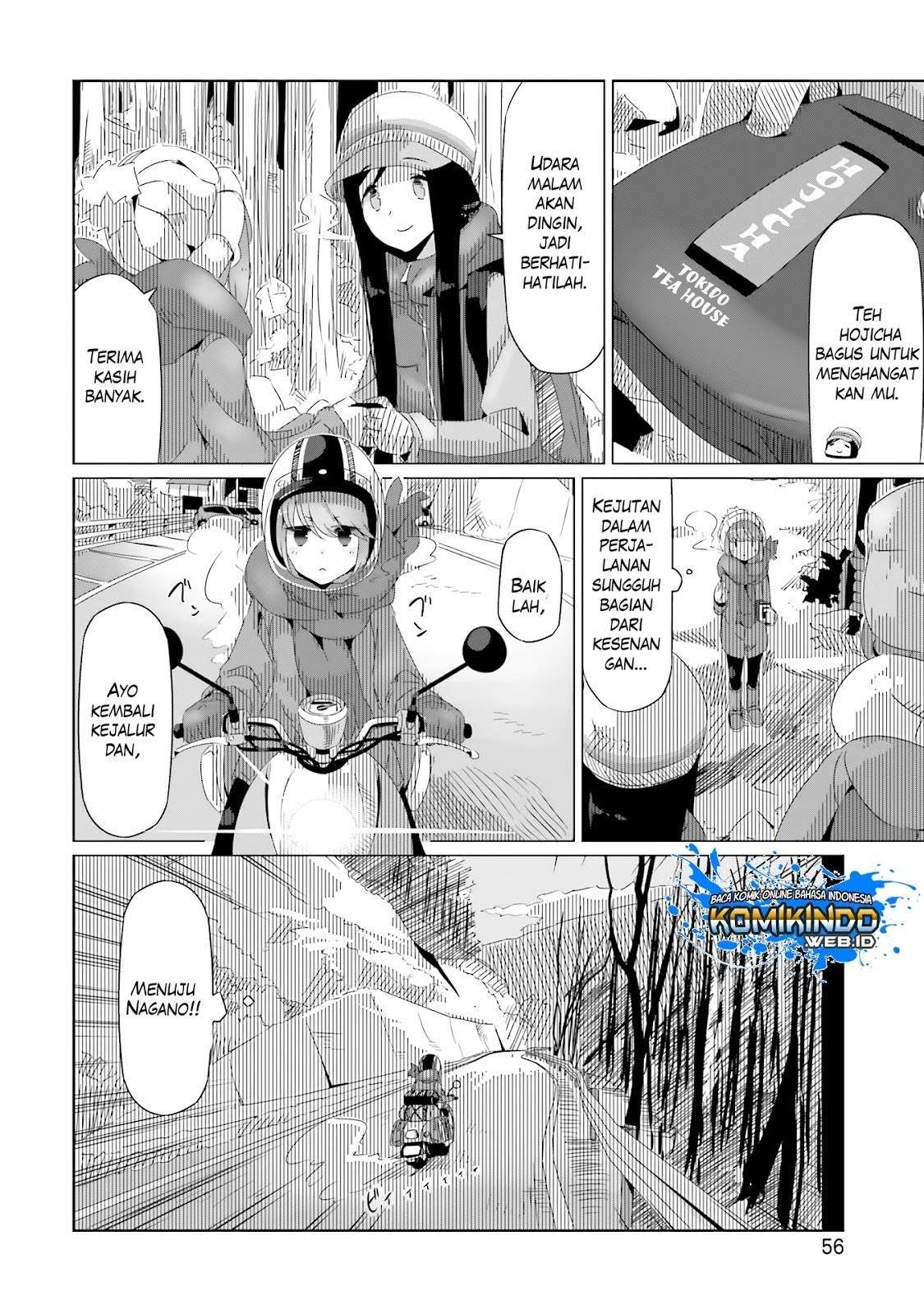 Yuru-Camp chapter 15 halaman 25