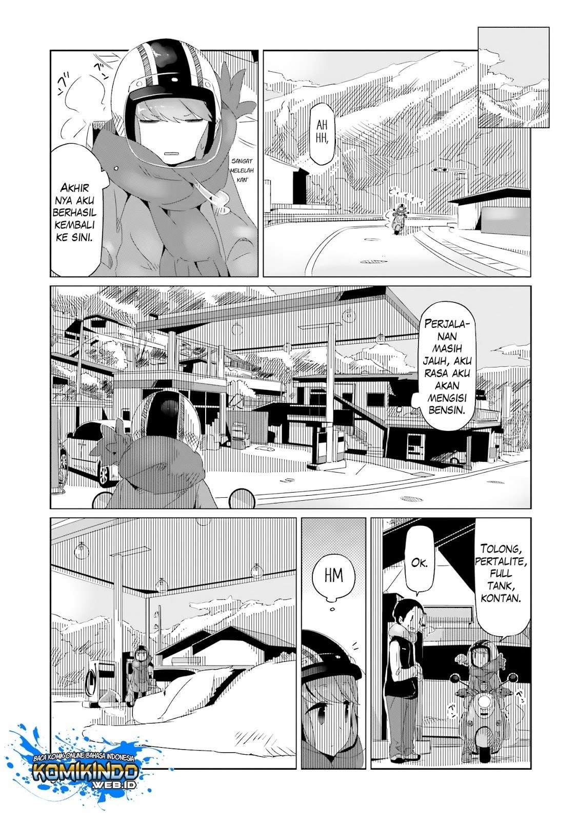 Yuru-Camp chapter 15 halaman 26