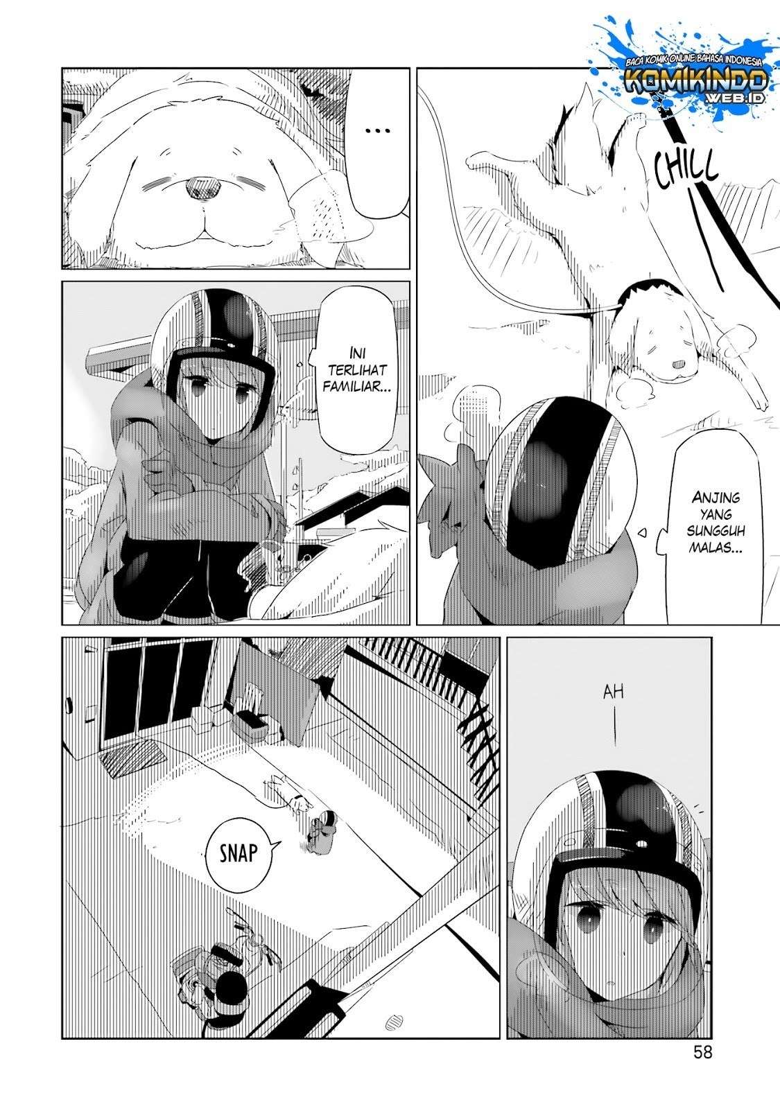 Yuru-Camp chapter 15 halaman 27