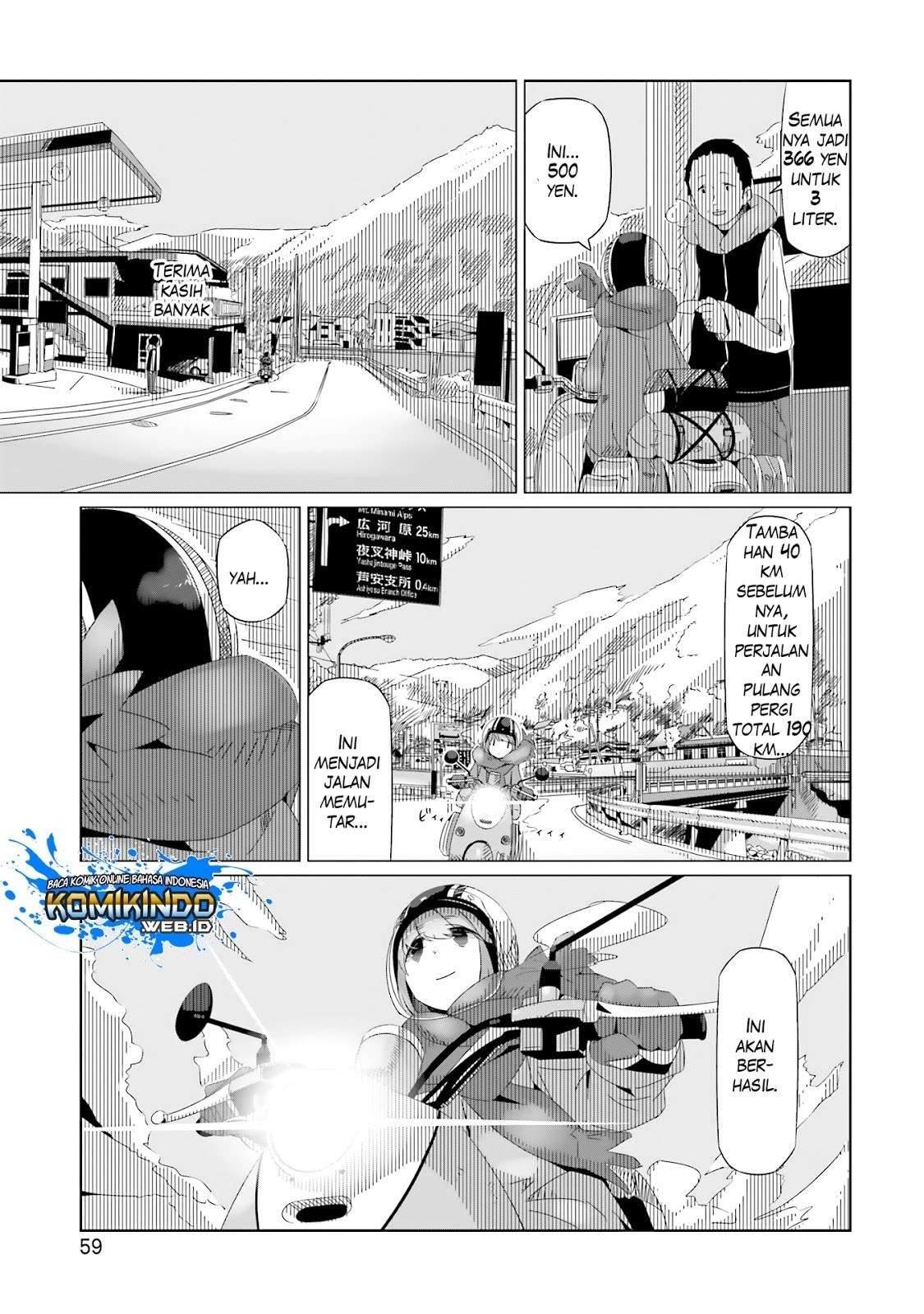 Yuru-Camp chapter 15 halaman 28