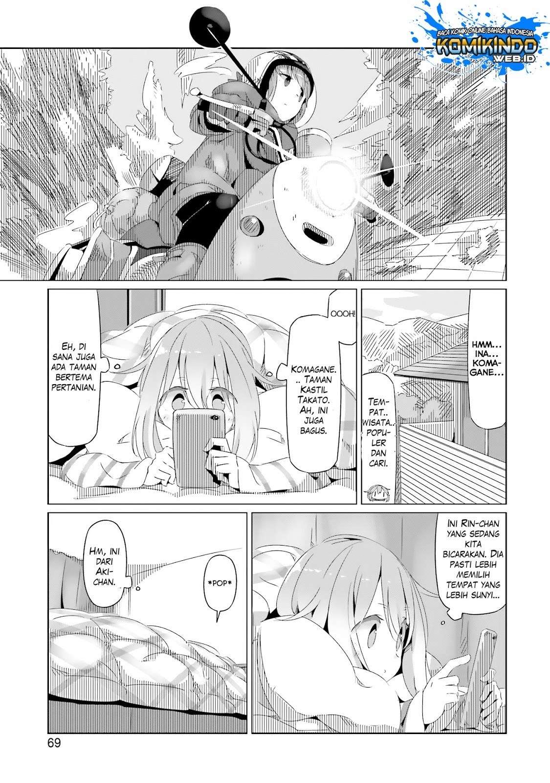 Yuru-Camp Bab 16 halaman 8