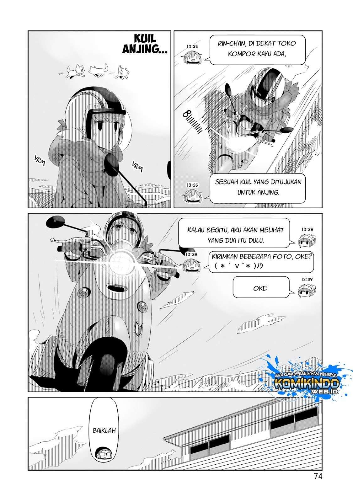 Yuru-Camp Bab 16 halaman 13