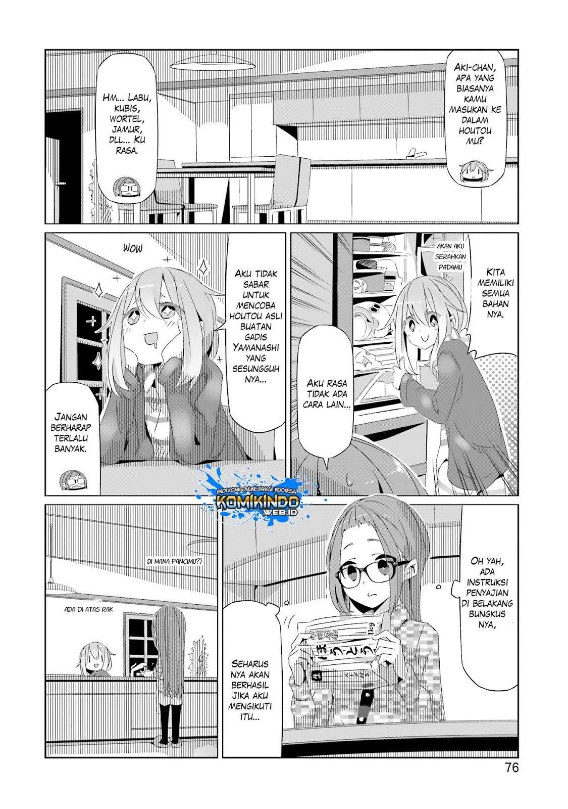 Yuru-Camp Bab 16 halaman 15