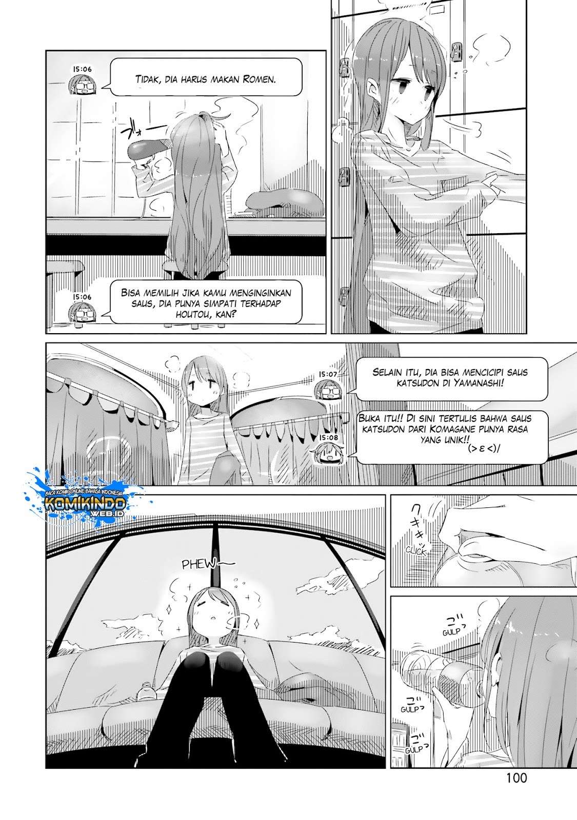 Yuru-Camp Bab 17 halaman 10