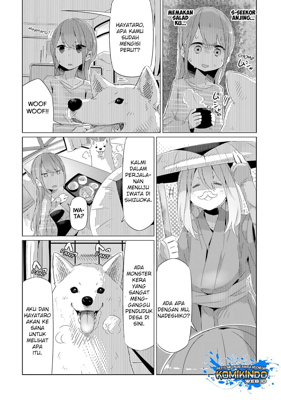Yuru-Camp Bab 17 halaman 16