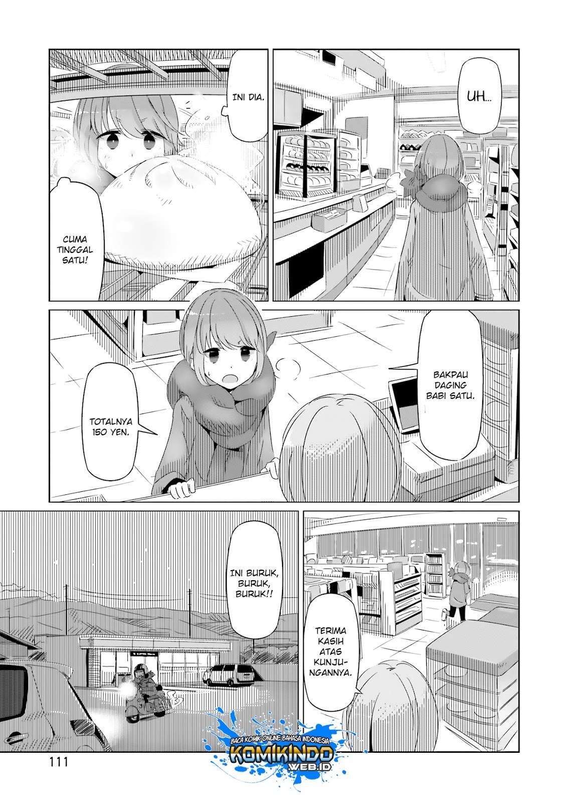 Yuru-Camp Bab 17 halaman 21