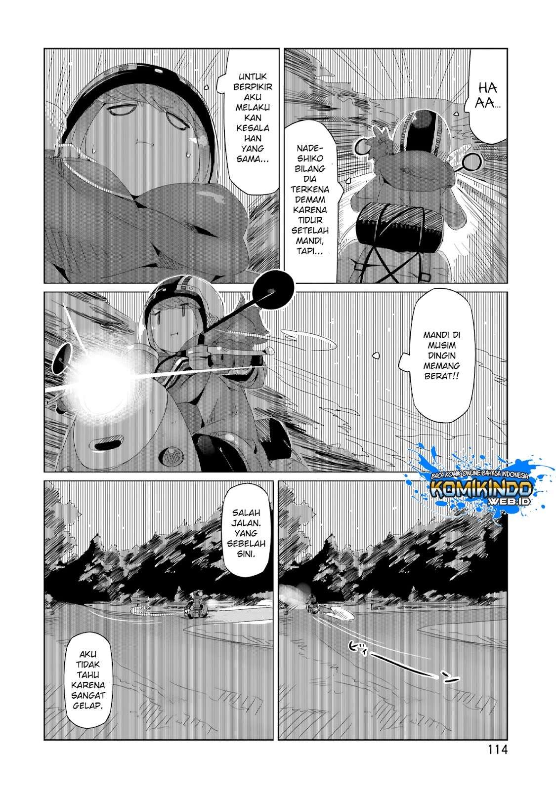 Yuru-Camp Bab 17 halaman 24