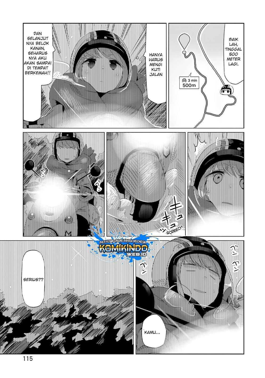 Yuru-Camp Bab 17 halaman 25