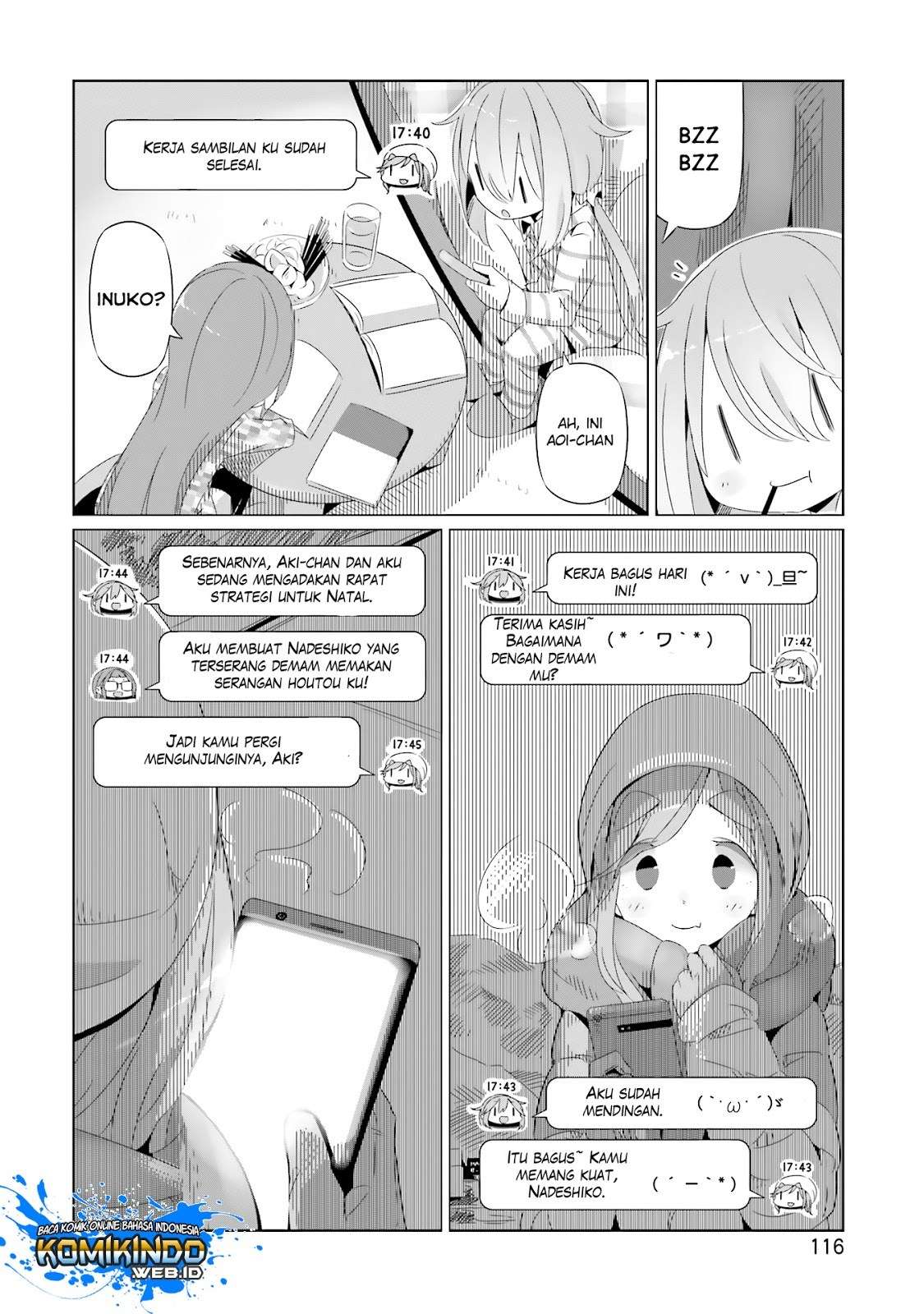 Yuru-Camp Bab 17 halaman 26
