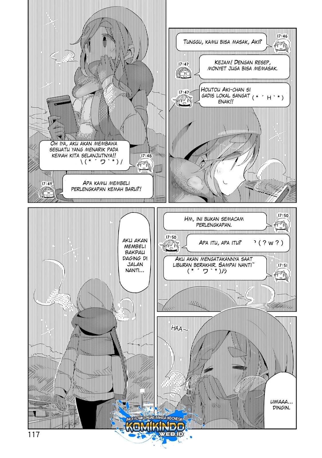 Yuru-Camp Bab 17 halaman 27