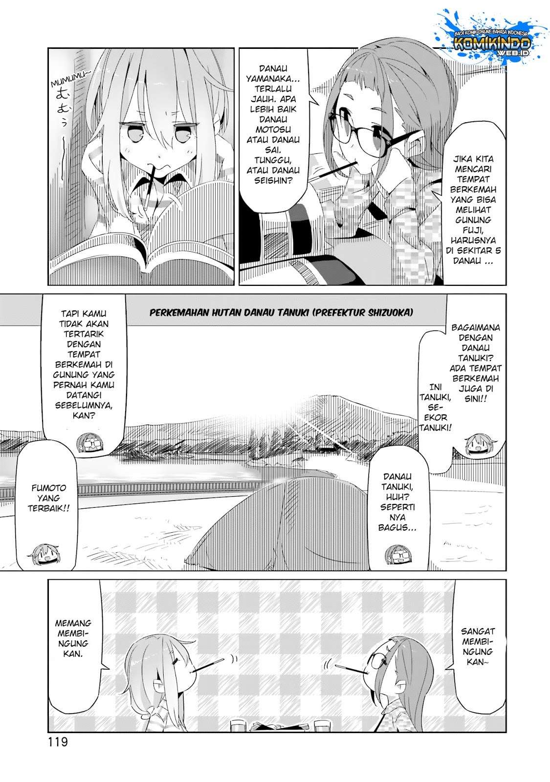 Yuru-Camp Bab 17 halaman 29