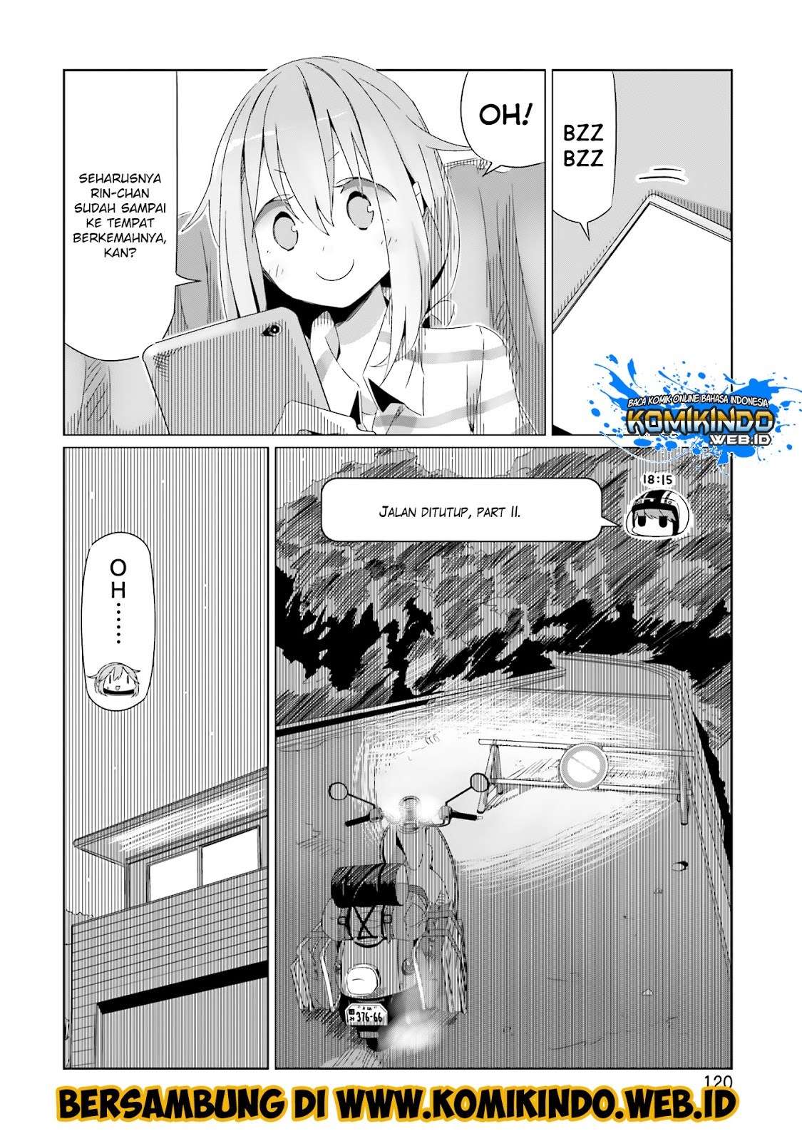 Yuru-Camp Bab 17 halaman 30