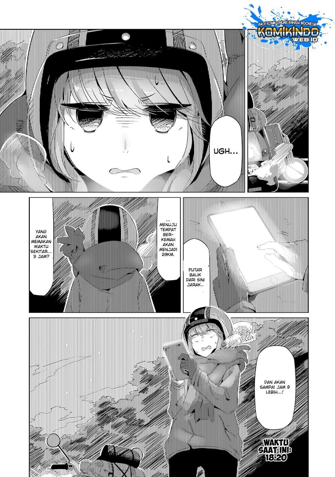 Yuru-Camp Bab 18 halaman 3