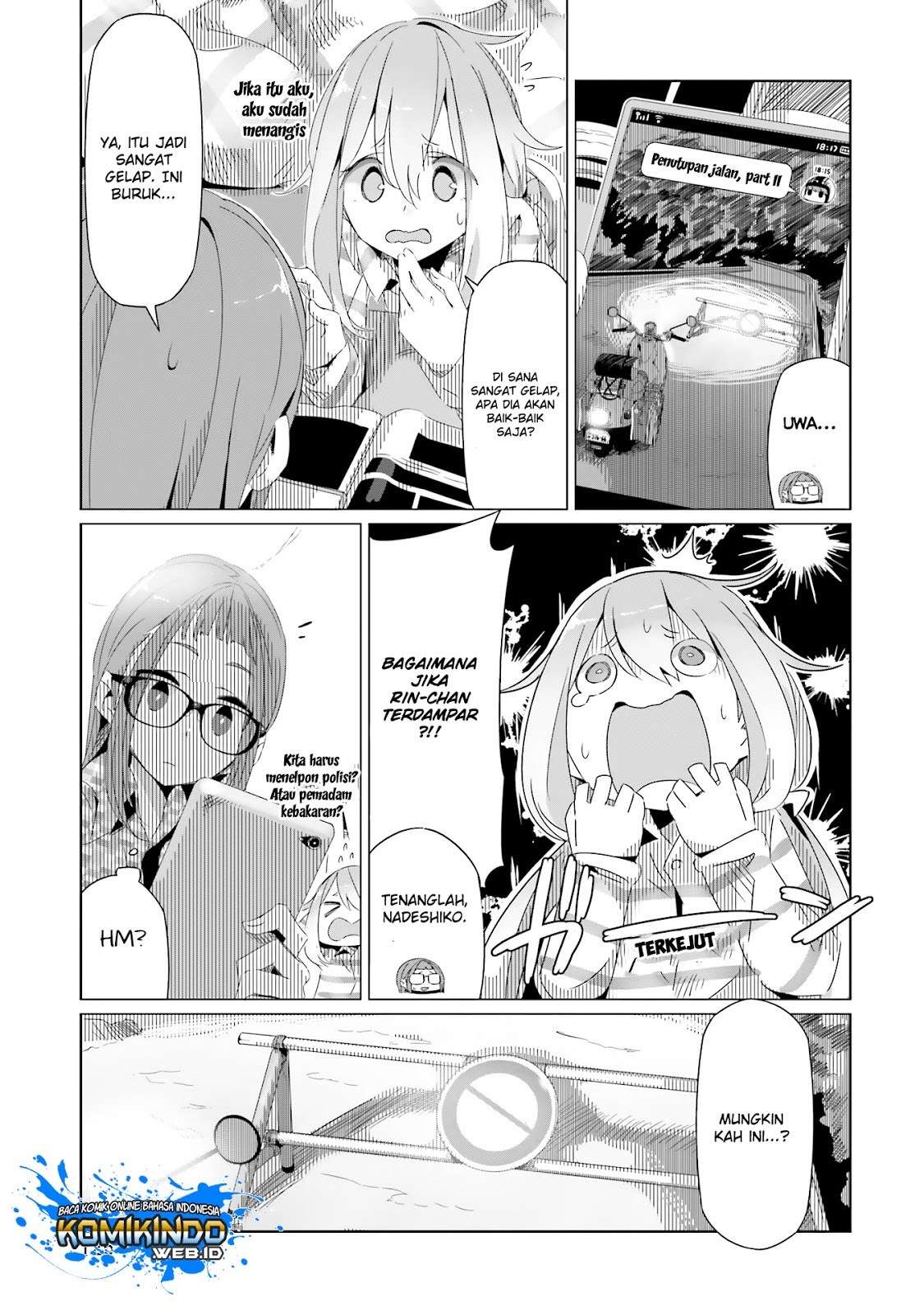 Yuru-Camp Bab 18 halaman 5