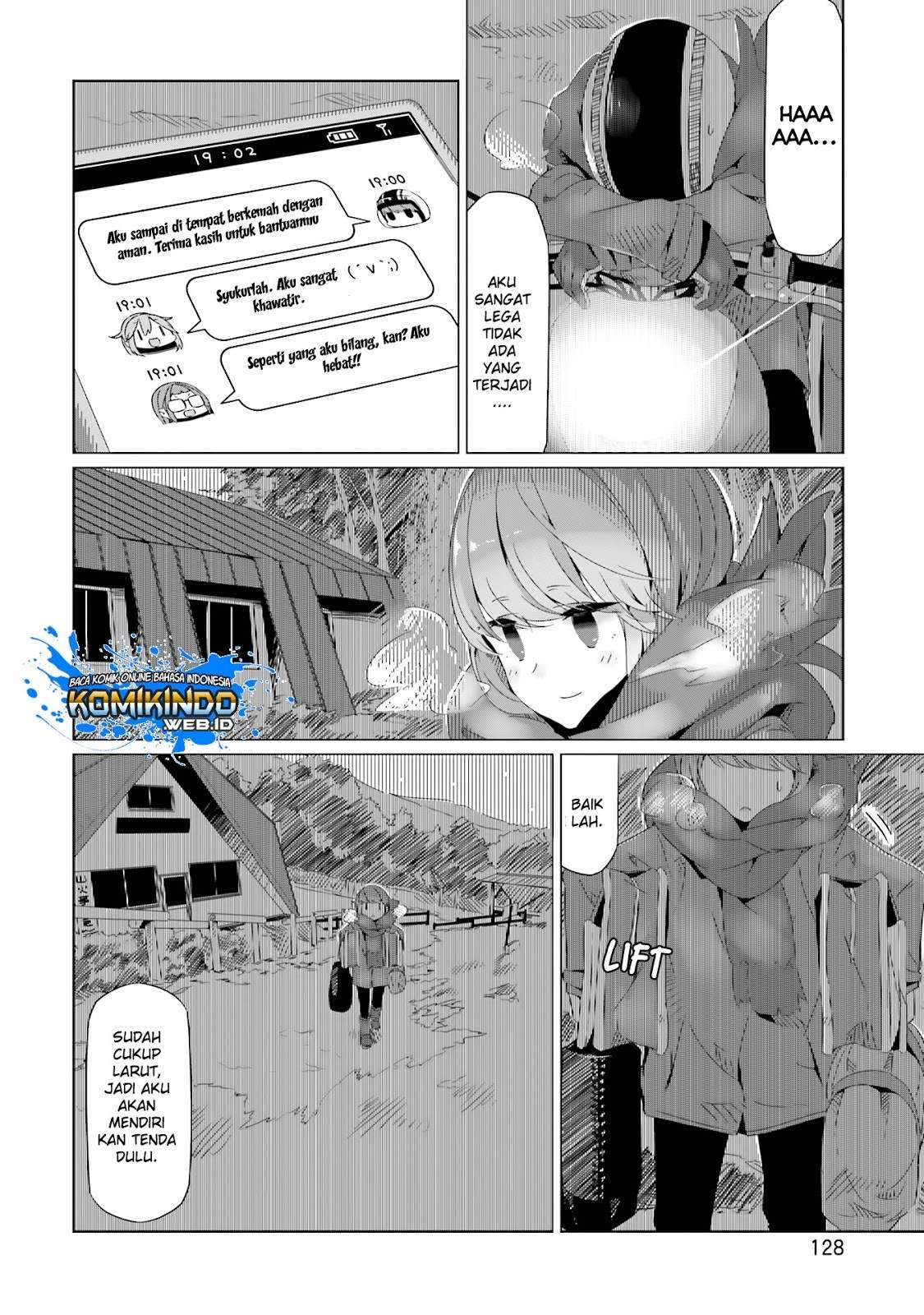 Yuru-Camp Bab 18 halaman 8
