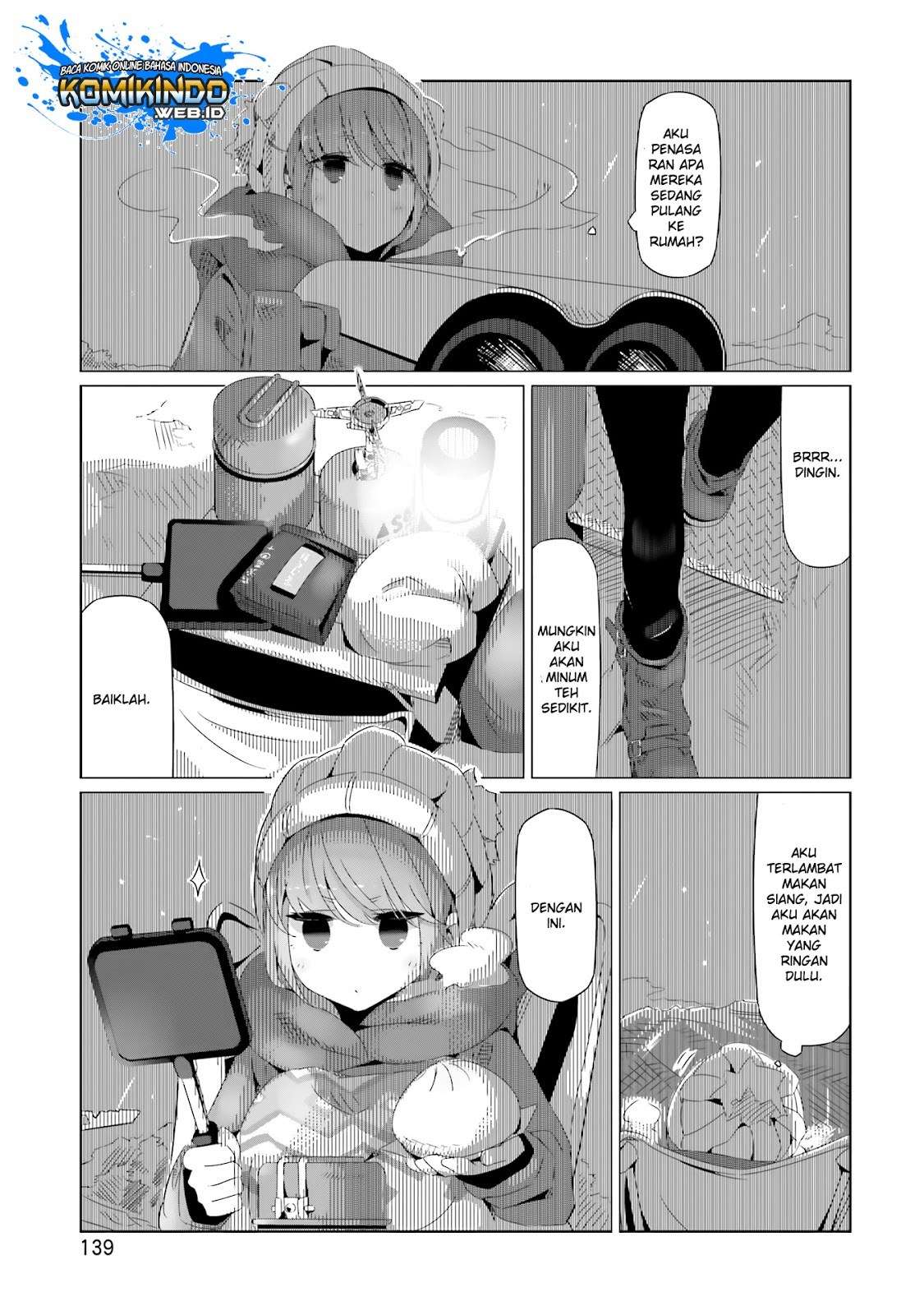 Yuru-Camp Bab 18 halaman 19
