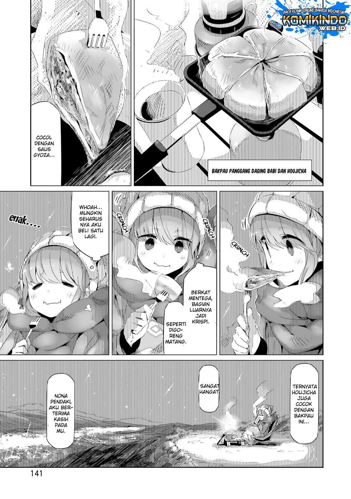 Yuru-Camp Bab 18 halaman 21