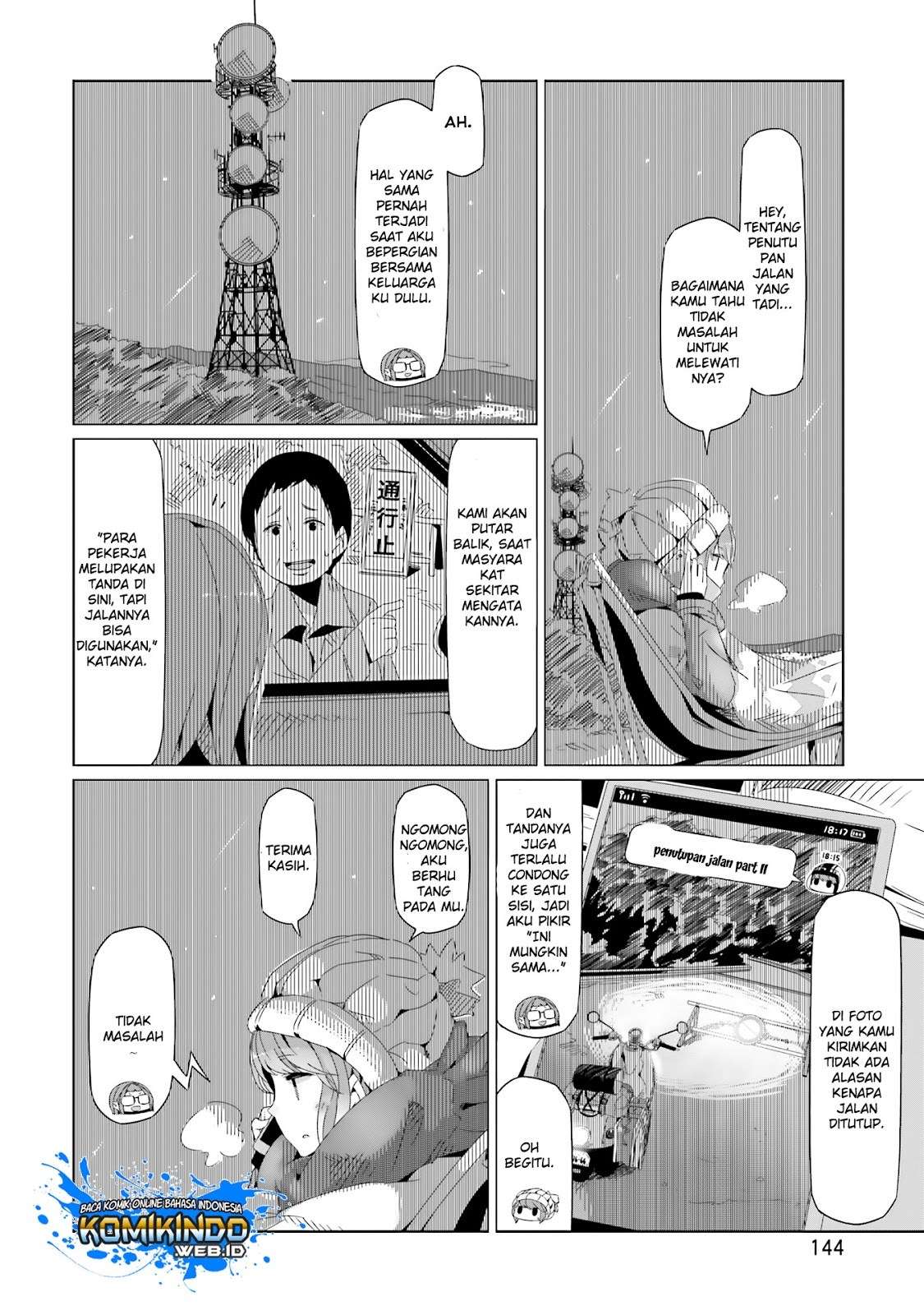 Yuru-Camp Bab 18 halaman 24