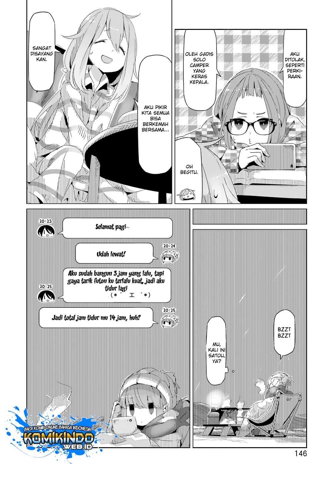 Yuru-Camp Bab 18 halaman 25