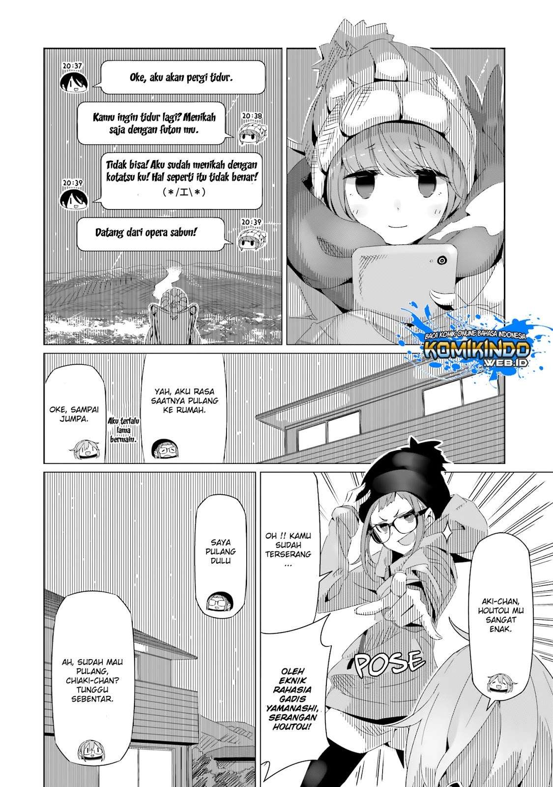 Yuru-Camp Bab 18 halaman 27