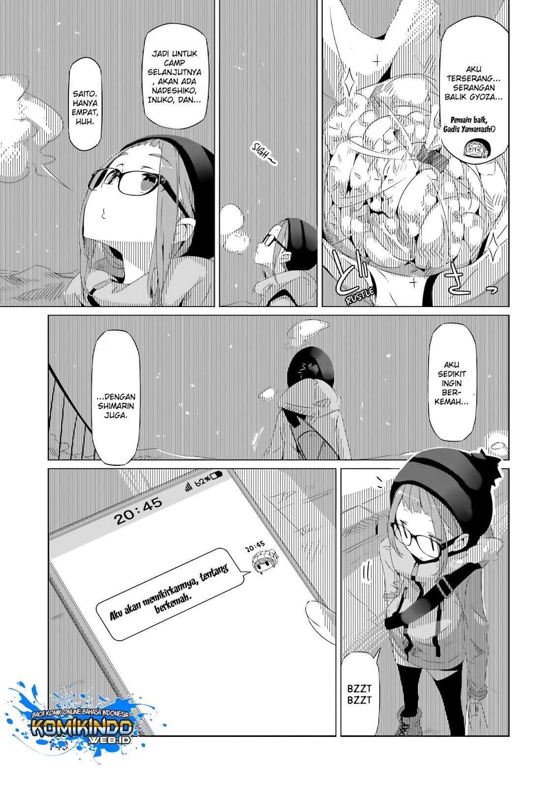 Yuru-Camp Bab 18 halaman 28
