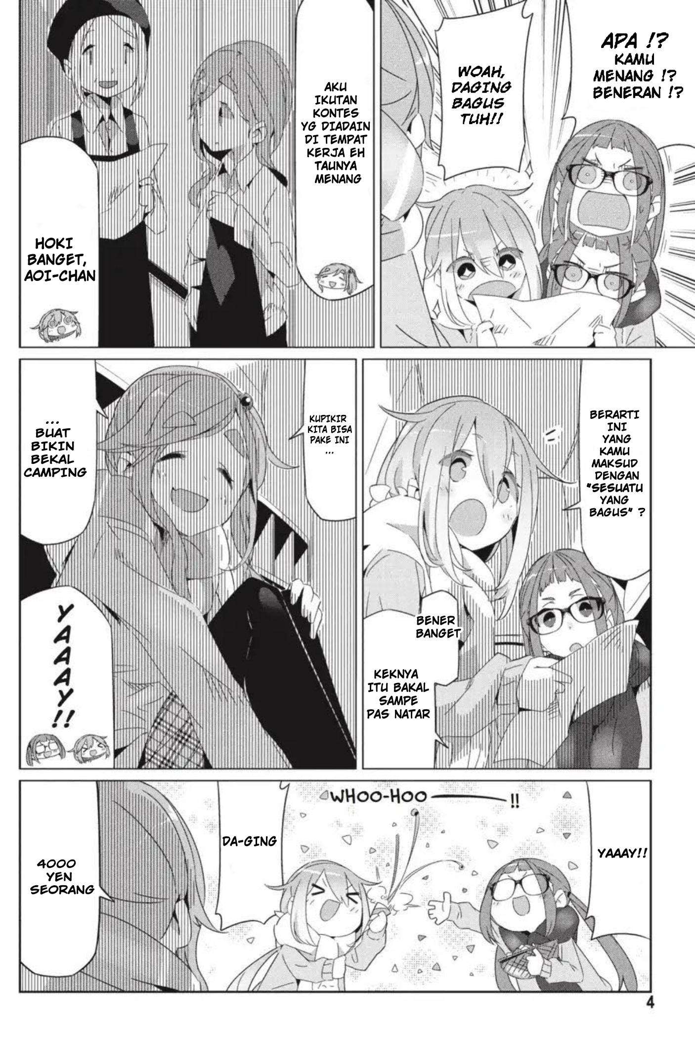 Yuru-Camp chapter 19 halaman 7