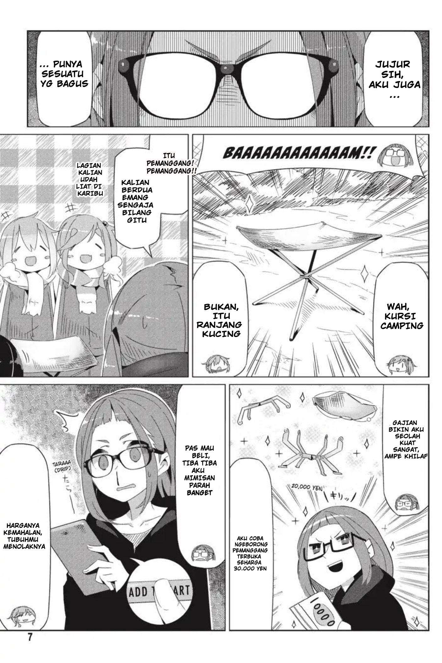 Yuru-Camp chapter 19 halaman 10