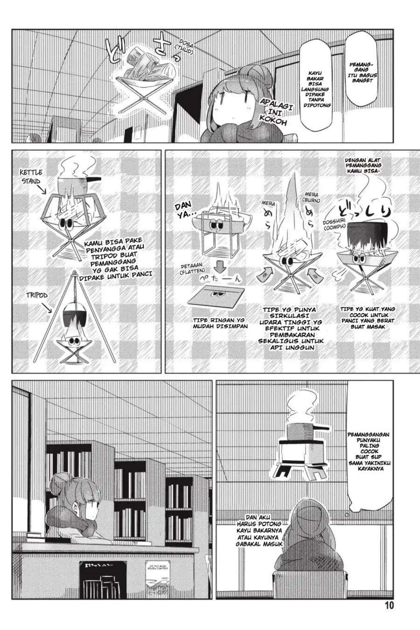 Yuru-Camp chapter 19 halaman 13