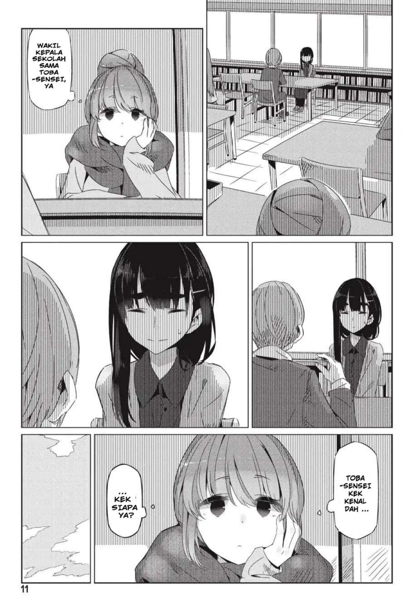 Yuru-Camp chapter 19 halaman 14