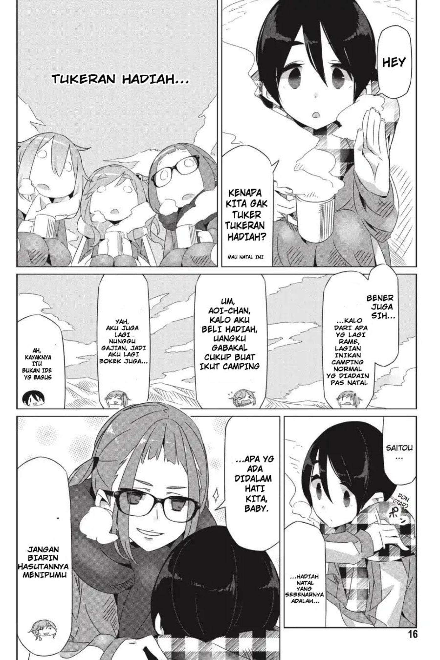 Yuru-Camp chapter 19 halaman 19