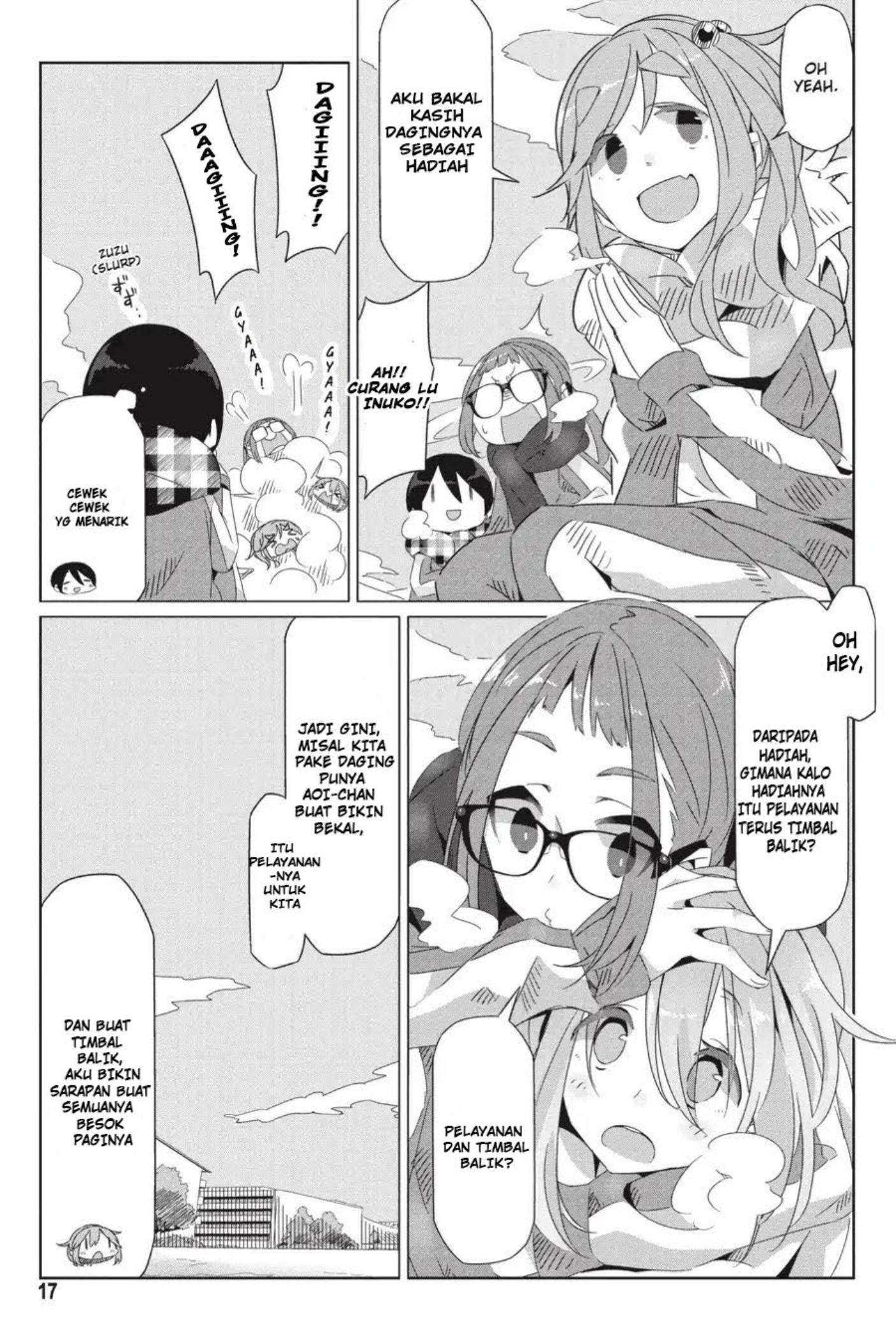 Yuru-Camp chapter 19 halaman 20