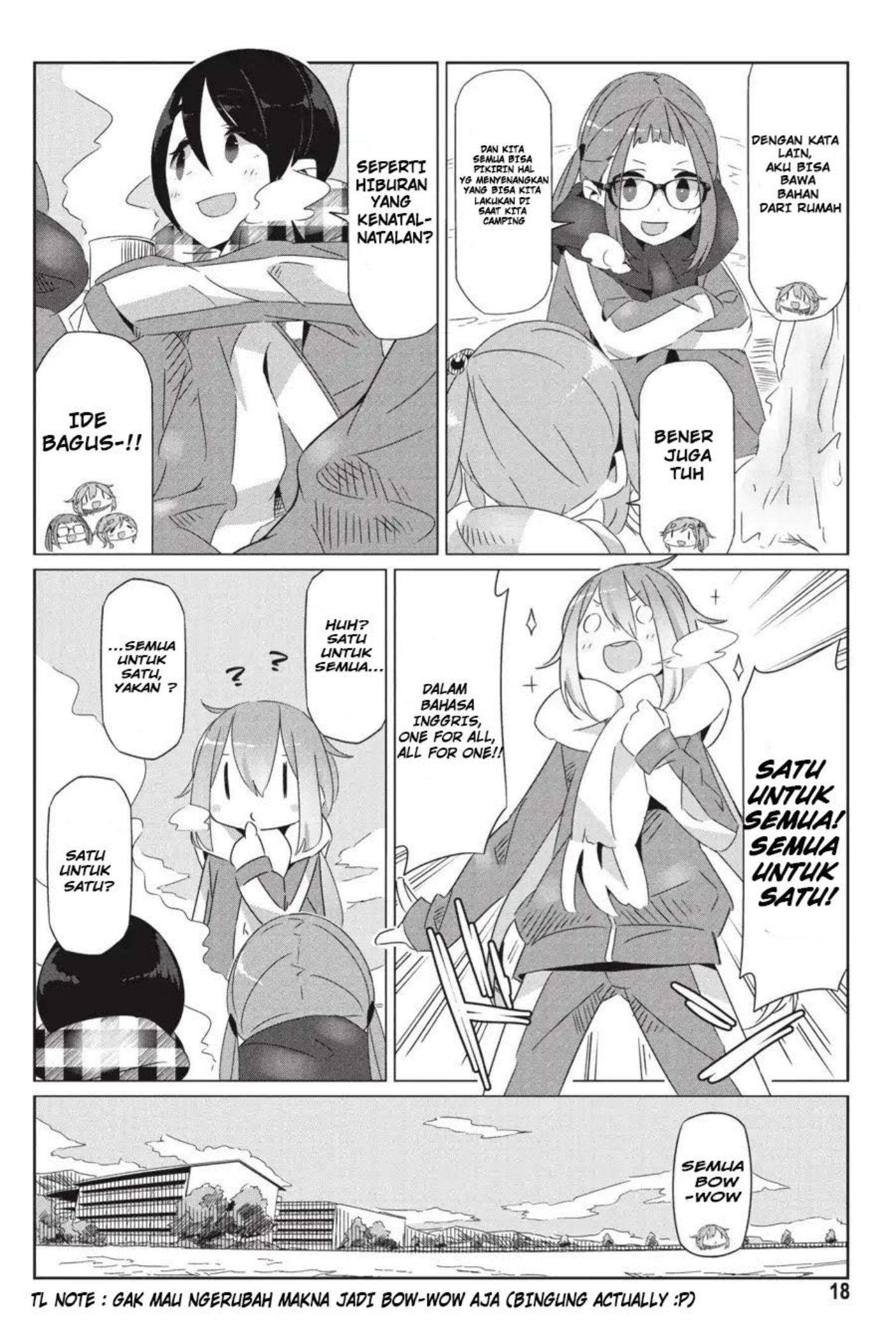 Yuru-Camp chapter 19 halaman 21
