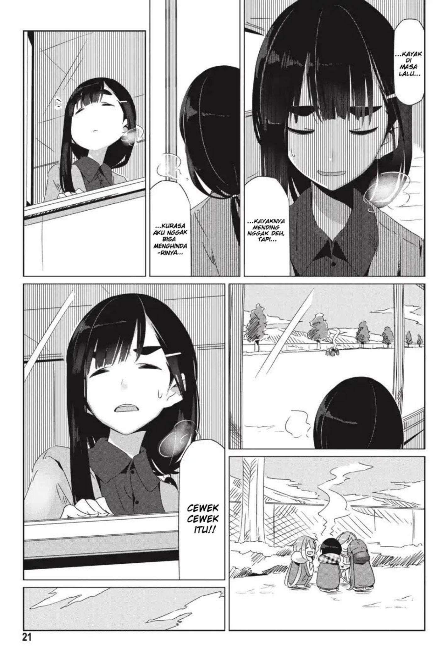 Yuru-Camp chapter 19 halaman 24
